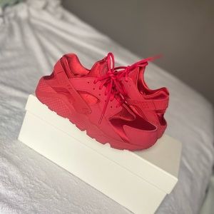 ruby red huaraches womens